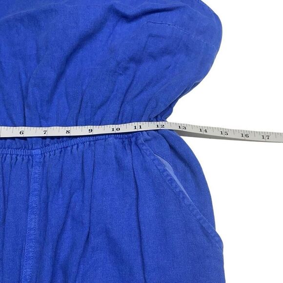 Universal Thread Blue Garment Dyed Cutout Jumpsuit MI0026 - Picture 5 of 9